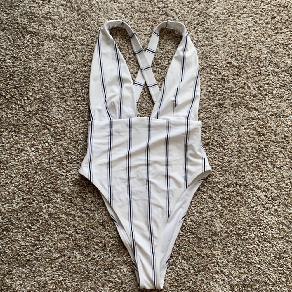 Cute striped one piece
